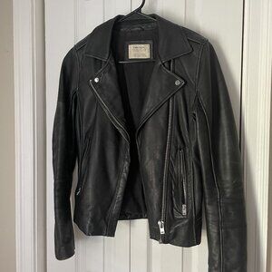 Vintage Leather Zara Jacket - Small